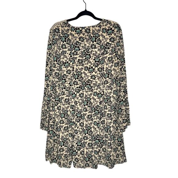 Torrid Mini Gauze Crochet Lace Floral Tassel Boho Skater Dress Plus Size 00/Med - Picture 6 of 9